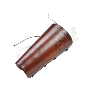 Guantes de Cuero para Tiro con Arco 2026, Protectores de Dedos y Brazos, Equipo de Protección Original para Caza - Product Image 5