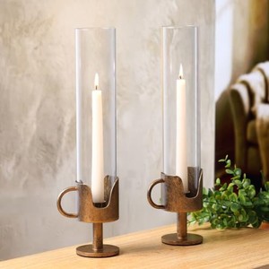 Porte-bougies en bois de pin torsadé faits à la main, vente en gros |   Moradabad - Product Image 4