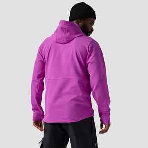 Men's Color Blocking Hooded Snow <b>Overalls</b> Waterproof Zipper Closure <b>Winter</b> Sporty Fit Polyester Shell Regular Length - Product Image 3