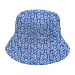 Sombrero de Pescador Acolchado de Algodón para Mujer, Otoño Invierno, Estampado a Mano, Diseño Bonito, Cálido, Elegante y Casual - Product Image 5