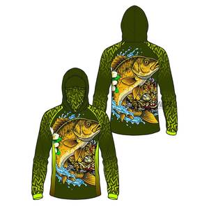 Camisa de Pesca con Capucha de Ajuste Relajado, Impermeable, Anti-UV 50+, de Secado Rápido, Spandex/Poliéster, para Exteriores, Proveedor de Exportación - Product Image 5