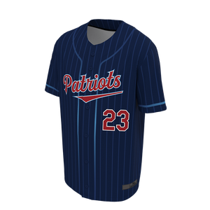 Private Label Custom Baseball Jersey <b>Half</b> Sleeve <b>Button</b> Up Sublimated Baseball <b>Shirt</b> OEM ODM Sportswear Manufacturer - Product Image 1