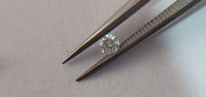 Diamants synthétiques certifiés de laboratoire, taille brillant, couleur D, clarté VVS2/VS1, 0,75-0,80 carats, pour la fabrication de bijoux (échantillon) - Product Image 4