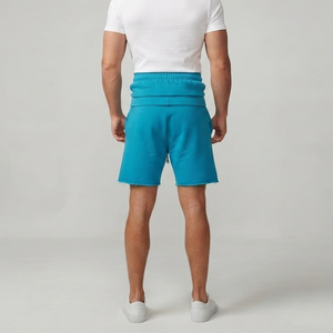 Pantalones Cortos de Algodón 100% Pesado Personalizados OEM con Cordón Largo, Lavado Ácido, Doble Cintura, Largura hasta la Rodilla, Estilo Urbano de Verano 2026 - Product Image 2