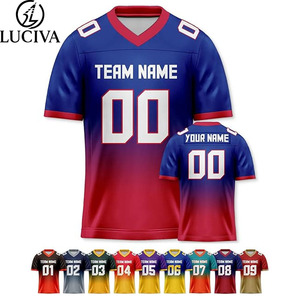Maillots de football sublimés personnalisés – Uniformes d'équipe à dégradé personnalisé - Product Image 2
