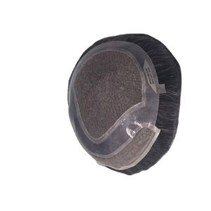 Taz Hair BD Prótesis Capilar de Cabello Humano Remy Indio con Onda Natural y Frente de Encaje, Calidad Premium - Product Image 2