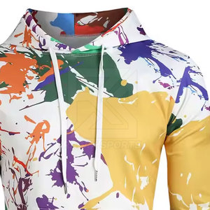 เสื้อฮู้ดดี้ผ้าฝ้ายน้ำหนักเบาสำหรับผู้ชาย ผลิตโดยโรงงานผู้ผลิตเสื้อฮู้ดดี้แบบซับลิเมชั่นสำหรับผู้ชาย มีจำหน่ายแล้ว - Product Image 5