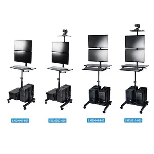 Elevador de trabajo para oficina y hogar, escritorio de ordenador ejecutivo de pie, ajustable, de altura, blanco y negro