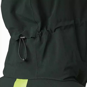 Chaqueta con Capucha Verde Oscuro para Hombre, Hecha en Pakistán, de Alta Calidad, con Cremallera de Neón, Ropa Deportiva para Exteriores, Logotipo Personalizado OEM, Ropa para Senderismo y Esquí - Product Image 3