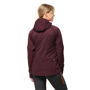 Chaqueta Softshell Cortavientos Ecológica y Transpirable de Punto Personalizada para Mujer, Modelo 2026, Nueva de Fabricante de Alta Gama - Product Image 2