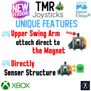 Potentiomètres rotatifs électromagnétiques TMR XBOX Polyshine Union FJH10K-0038A, 5 millions de cycles, réostats – Vente chaude - Product Image 4