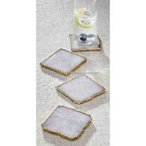 Posavasos de ágata de alta calidad pulidos ecológicos artesanías naturales hechas a mano India tamaño personalizable boda decoración del hogar a granel - Product Image 6