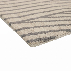 Tapis géométrique en mosaïque de diamants en laine écologique antidérapant DECORDEC personnalisé pour hôtel, villa, salon - Product Image 4