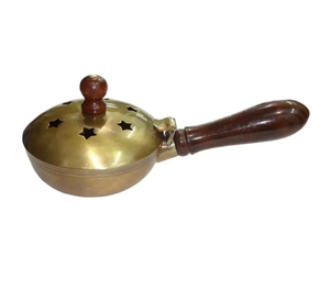 Quemador de Incienso Metálico |   Quemador de Bakhoor Estilo Medio Oriente, Soporte Decorativo para Ramadán - Product Image 2