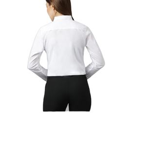 Camisa de vestir ajustada de alta calidad con servicio OEM para mujer, camisa formal de negocios para mujer, camisas de oficina de talla grande para mujer de BD - Product Image 5