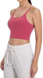 Latest Design Women Sports Bra for Sale / Sustainable Sportswear Affordable Women Sports Bra <b>Running</b> <b>Padded</b> Sports Bra for Women - Product Image 4