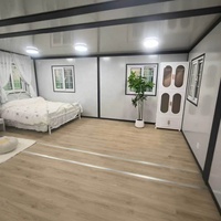 Maison de bureau modulaire Starshine, bureau conteneur à deux chambres en kit, bâtiment conteneur préfabriqué pour stockage