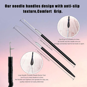 Herramientas para Extensiones de Cabello, Kit Multifuncional para Extensiones de Cabello, Kit Profesional de Instalación de Extensiones de Cabello con Microperlas, Cabello Atado a Mano - Product Image 5