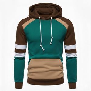 Sudadera con Capucha Unisex con Paneles de Color, Personalizada con Logotipo, Sudadera Informal de Gran Gramaje (500GSM) con Impresión Serigrafiada - Product Image 3