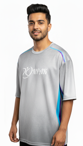 เสื้อยืดโอเวอร์ไซส์พิมพ์ลายแบบซับลิเมชั่นสำหรับผู้ชาย สไตล์สตรีทแวร์ลำลองทันสมัย - Product Image 5