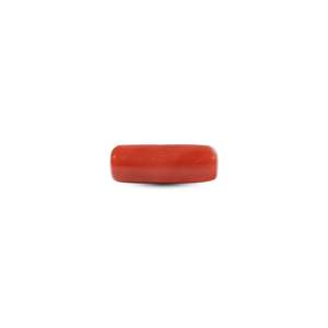 Natural Red Coral Loose Gemstone 6 Carat AA Quality Oval Cut for Fine Jewelry - Product Image 2
