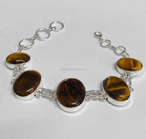 Bracelet unisexe chrétien en alliage de tourmaline noire de qualité supérieure, tendance, avec chaîne et maillons, cadeau pour anniversaire, vente en gros - Product Image 5