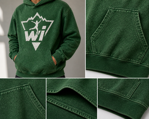 Conjunto de Ropa Informal de Invierno para Hombre, Sudadera con Capucha Estilo Distressed, Algodón Premium, Talla Grande - Product Image 5