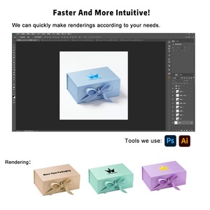 Eco-Friendly Magnetic Closure Paper Gift <b>Box</b> Custom Logo Recyclable Luxury Packaging - Product Image 5