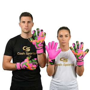 Guantes de Portero con Agarre de Látex para Jóvenes y Adultos, Guantes de Portero de Fútbol Transpirables para Práctica Diaria - Product Image 1
