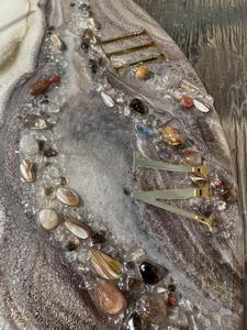 Nouvelle décoration murale élégante, horloge murale entièrement en résine, design moderne rond pour salon et décoration intérieure. Les meilleures horloges murales. - Product Image 4