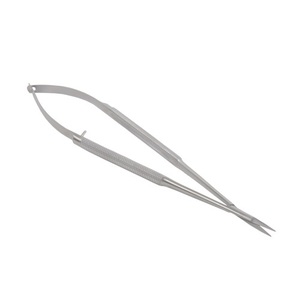 Vannas Scissor Premium Stainless Steel Straight Curved Reusable Ophthalmic <b>Neurosurgery</b> Aesthetic Micro Surgery Surgical Tool - Product Image 2