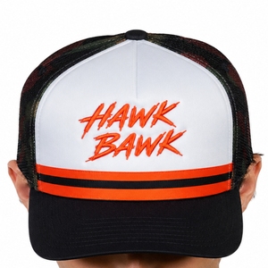Casquette de sport unisexe personnalisable, respirante, imperméable, en polyester/coton, avec dos en mousse et maille, ajustable - Product Image 5