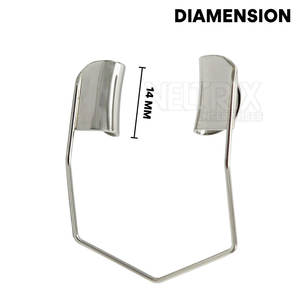 Espéculo de Hoja Sólida Barraquer de Alta Calidad con Acabado Manual Espejo (Pulido) 144.5mm, Hojas de 52mm de Longitud - Product Image 4