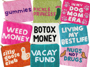 กระเป๋าใส่เหรียญปักลูกปัดสำหรับผู้หญิงทำด้วยมือสุดพิเศษกระเป๋าซิปกันขโมยพับได้ทนทานกระเป๋าแฟชั่นแบบลำลอง - Product Image 6