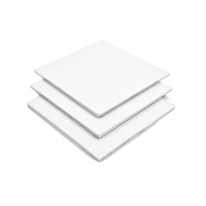 Panneau en mousse PVC WPC Pima, épaisseur 8 mm, densité 0,6 g/cm3, panneaux en plastique blanc lisse, résistant au feu, résistant aux UV, imperméable - Product Image 1