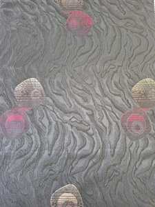 ABAYA para Mujer, Tela Satén Ultra Suave, 100% Poliéster, Jacquard Arcoíris Fukra, Hilo Especial PK 1544, COLOR N.° 4 - Product Image 3