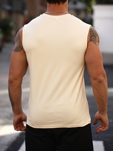 Lounging Daily Activities Summer Comfort Breathable Fabric and Casual fit Basic Tank <b>Top</b> with Relaxed Fit Perfect for <b>Layering</b> - Product Image 4