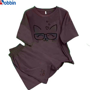 Ensemble décontracté unisexe 2 pièces personnalisé, nouvelle mode, t-shirt à manches courtes et short, survêtement imprimé - Product Image 4