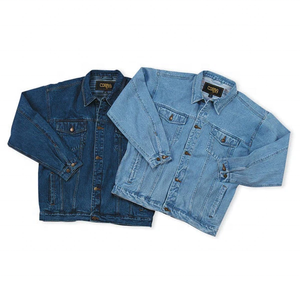 Veste en jean pour homme Veste en jean classique bleue et légère pour homme Mode décontractée Vêtements d'extérieur en denim Manteau en jean vintage à manches longues - Product Image 5