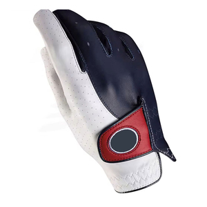 High Quality Men's Golf <b>Gloves</b> Soft Cabretta and Sheepskin Leather Breathable for Sports Use on Left Hand - Product Image 4