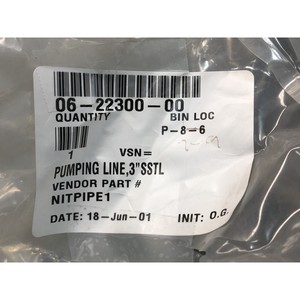 ท่อส่งน้ำ NITPIPE1, ขนาด 3 นิ้ว, SSTL, NIT PIPE 1 Rev. อุปกรณ์และชิ้นส่วนเซมิคอนดักเตอร์ระดับโลกที่เชื่อถือได้ที่ - Product Image 3