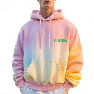 Sweat-shirt à capuche pour homme de qualité supérieure, lavé, avec bandes réfléchissantes, coupe ample, style décontracté, en tissu French Terry, idéal pour l'automne - Product Image 6
