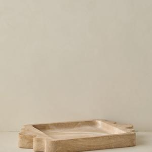 Plateau de service en bois haut de gamme fait main, plateau de service à thé et café en bois massif très demandé - Product Image 4