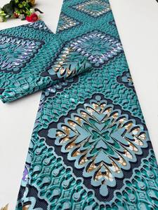 Bold African Wax Print & Ankara 100% Cotton Fabric for Dresses Everyday Wear Popular in Tanzania African Market - Product Image 4