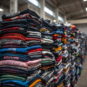 Vente en gros de t-shirts d'occasion, vêtements usagés en vrac, t-shirts vintage en coton avec personnalisation OEM ODM et tri - Product Image 3