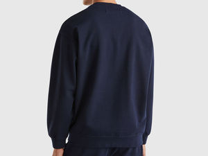 Sweat-shirt unisexe à manches longues de haute qualité, col rond uni, coupe ample, sweat-shirt personnalisé pour homme, en coton molletonné French Terry - Product Image 5