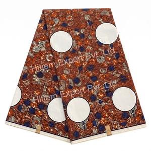 Tela de Algodón 100% con Estampado Africano Personalizado de Nigeria, Fabricante Textil OEM ODM al por Mayor para Ropa de Niños, Bolsos y Textiles para el Hogar - Product Image 2