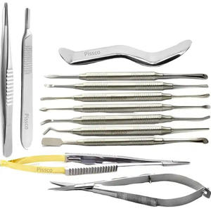 PISSCO Oral Surgery <b>Instrument</b> Kit Bone Rongeur Oral Surgery Tool Set Dental Surgery <b>Instrument</b> Kit German Stainless Steel - Product Image 1