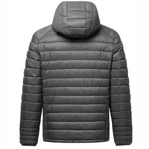 Wholesale Shiny Puffer <b>Jacket</b> <b>Men</b> Polo Puffer <b>Jacket</b> Custom Design Style <b>Warm</b> Winter Coat Custom Design Style <b>Warm</b> - Product Image 6