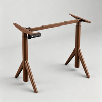 Bureau debout ergonomique PRORIALS en métal à hauteur réglable avec préréglages de mémoire, design moderne pour le bureau et la maison